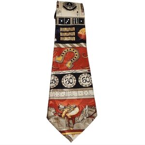 Dimoda horse gambling Tie.